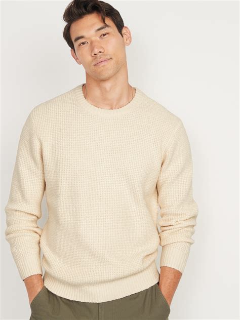 Waffle Knit Pullover 